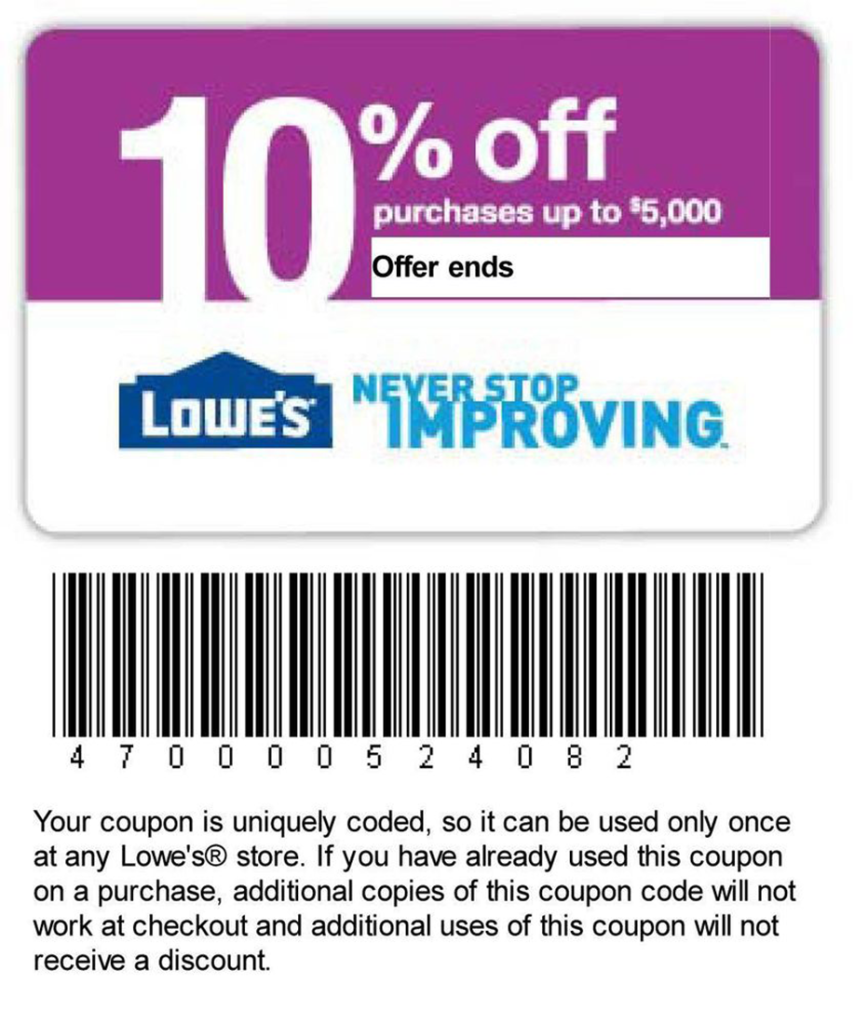 Get your lowes promo code to get results and offers Adjustment Day